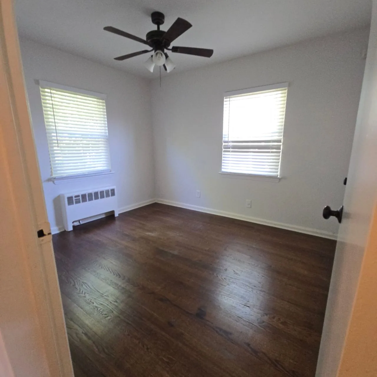 Bedroom inspected in a Hutchinson home